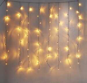 Venkovní světelný LED řetěz Star Trading Curtain