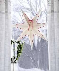 Bílá vánoční světelná dekorace Star Trading Vira