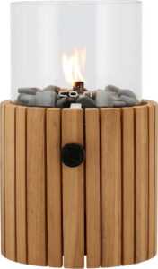 Plynová lampa z týkového dřeva Cosi Scoop Timber