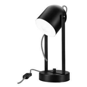 Černá stolní lampa - LAMKUR