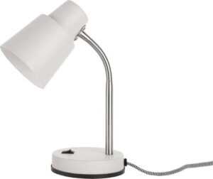 Bílá stolní lampa Leitmotiv Scope