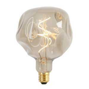 E27 stmívatelná LED lampa G125 bronzová 4W 120 lm 1800K